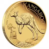  1/4oz Perth Mint Kangaroo Minted Coin Gold