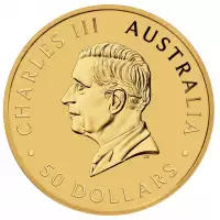  1/2oz Perth Mint Kangaroo 2024 Minted Coin Gold